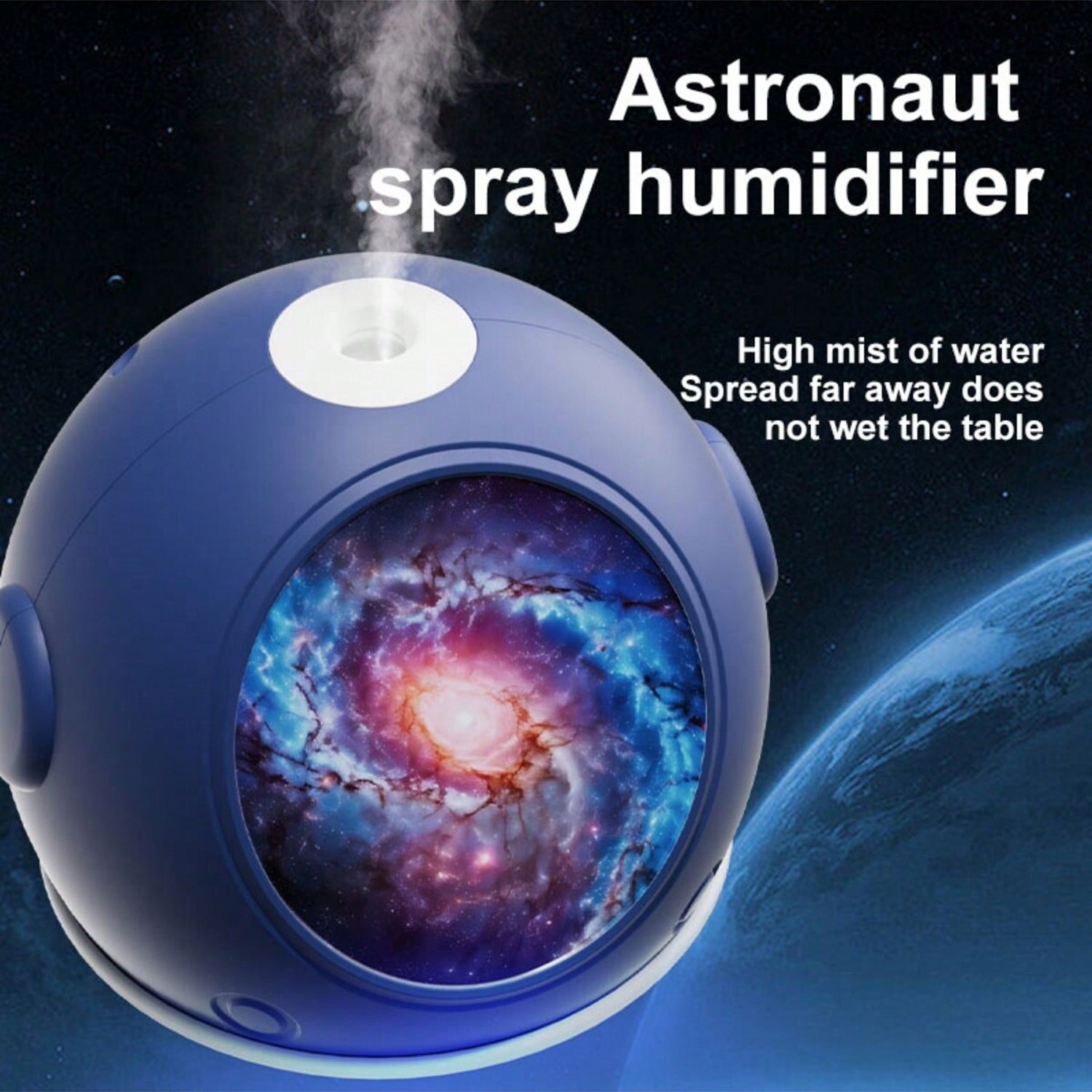 Astronaut Humidifier, Ball Shape Humidifier (1 Pc / 110 ML) Astronaut Humidifier, Ball Shape Humidifier (1 Pc / 110 ML)